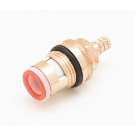 T & S BRASS & BRONZE WORKS T&S BRASS Ceramic Cartridge Assembly Hot RTC Red 013787-45